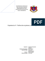 Laboratorio 4 - Refracción en Prismas y Lentes Delgadas