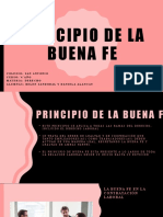 Principio de La Buena Fe