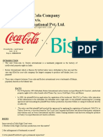 The Coca Cola Vs Biselri