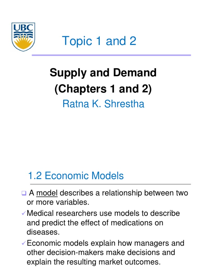 DEMAND AND SUPPLY IN ECONOMICS PDF NOTES visual data 5