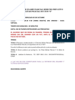 Balotario 1er Examen Parcial Derecho Privativo Militar Policial Seccion e Fecha 05 Oct 5.10 PM