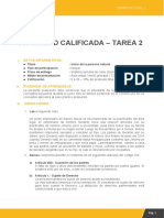 Actividad Calificada - Tarea 2: I. Datos Informativos