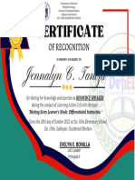 Lac Certificate