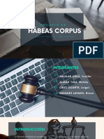 Proceso de Habeas Corpus - Actua.