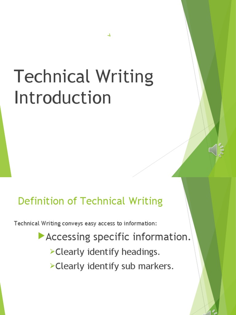 1-Technical+Writing+Introduction+PowerPoint - ppt+2223 1 | PDF ...