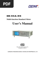 SZ-03A-K6 User's Manual