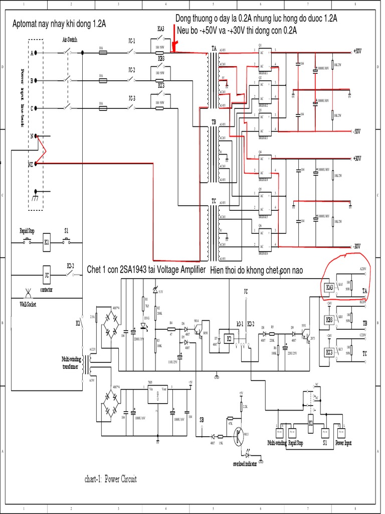 chart-1-power-circuit-pdf-electrical-engineering-electronics