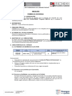 TDR - Proyecto E0011h Lectura de Planos de Estructura