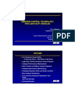 Emission Control Technology For Light-Duty Vehicles: V V V V V V V V