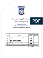 Compendio de Ejercicios