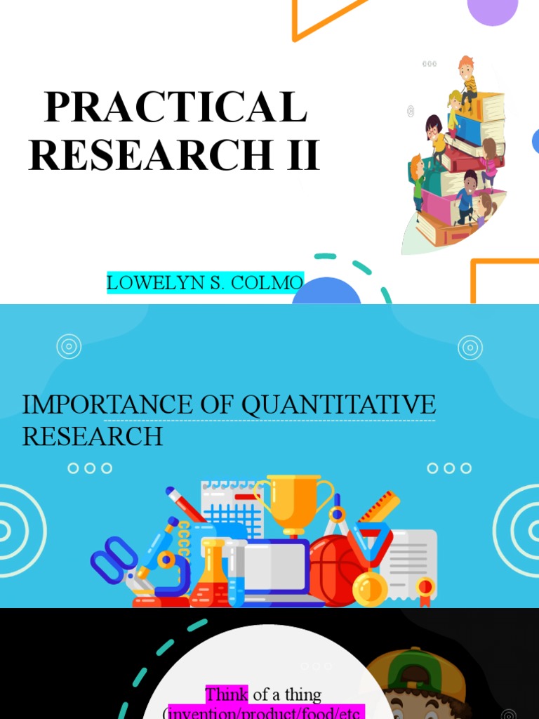Practical Research II (Importance of Quanti) | PDF | Level Of ...