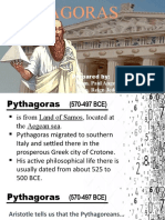 Pythagoras and the Numerical Basis of Reality