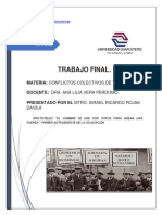 Trabajo Final Conflictos Colectivos de Trabajo