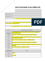 SITXHRM001 - 1B - Trainer Group Coaching Template