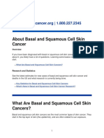 What Are Basal and Squamous Cell Skin Cancers?