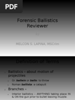 Download Forensic Ballistics Reviewer - Scribd by Melcon S Lapina SN60193733 doc pdf