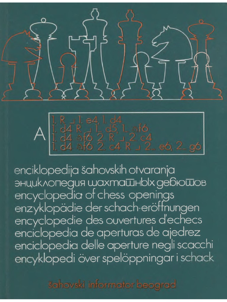 Encyclopaedia of Chess Openings - Volume A | PDF