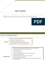 Generic Organizational Design Template