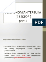 PEREKONOMIAN TERBUKA 4 Sektor Part 1