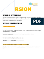 C2 Grammar - Inversion