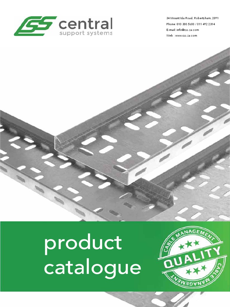 Central Support Systems Product Catalogue | PDF | Screw | Mechanical ...