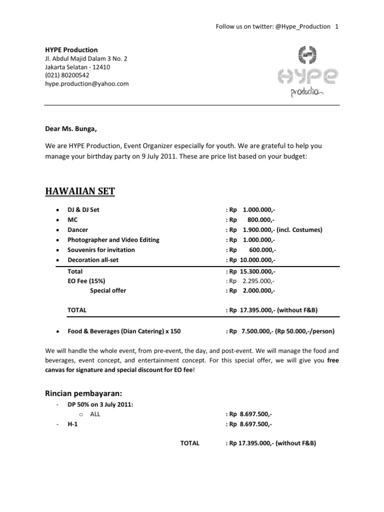 Bunga Package | PDF