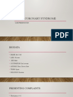 Acute coronary syndrome