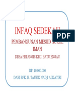 Infaq Sedekah