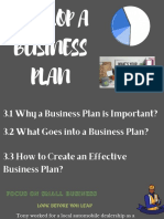 Develop A Business Plan