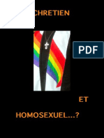 Chretien Et Homosexuel