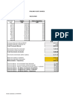 Extrato salarial e taxas de esforço Paulino Filipe Soares