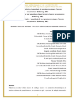 Relative Condition Factor and Hematology of Pacu Breeders Piaractus Mesopotamicus (Holmberg, 1887)