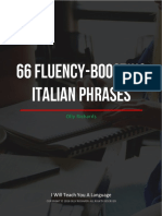 66 Fluency Boosting Italian Phrases