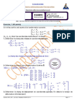 Correction Examen MMC 2022 Master1