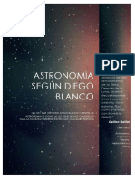 Astronomia Según Diego Blanco