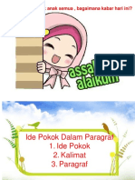 Ide Pokok Dalam Paragraf - Perangkat Ajar