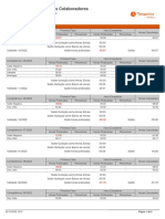 Relatório Banco Horas Colaborador