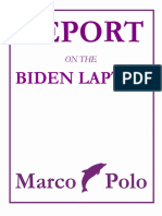 Report On Biden Laptop - Marco Polo