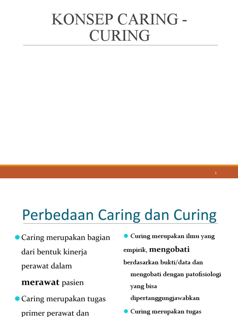 TM 2 Perbedaan Caring - Curing | PDF
