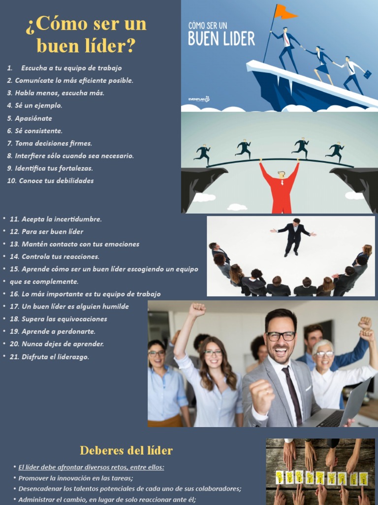 Claves para ser un buen líder | PDF | Negocios | Relaciones personales ...
