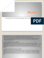 Modul 3: Pengertian Dan Ruang Lingkup Hubungan Pusat-Daerah