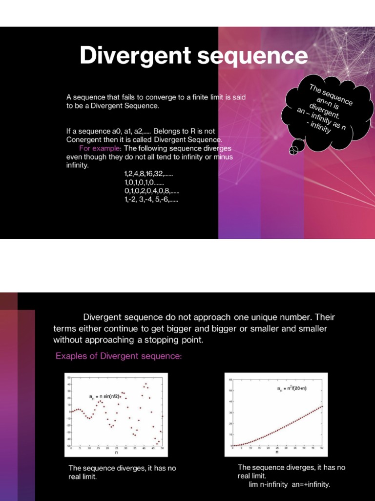 Divergent Sequence. PDF