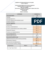 Auditoría construcción tinglado escuela