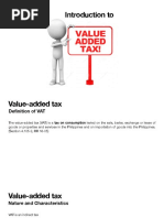 B. Introduction To VAT Final