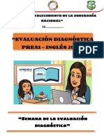 Planificador de La Evaluación Diagnóstica 2022