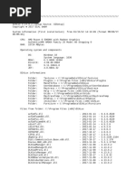 DIALux Setup Information