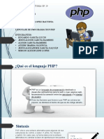 Lenguaje PHP