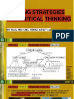 Week 5 Reading Strategies For Critical Thinking (PPT Updated)