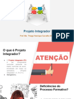 Projeto Integrador I - Plano de Trabalho