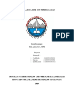 Belajar Dan Pembelajaran